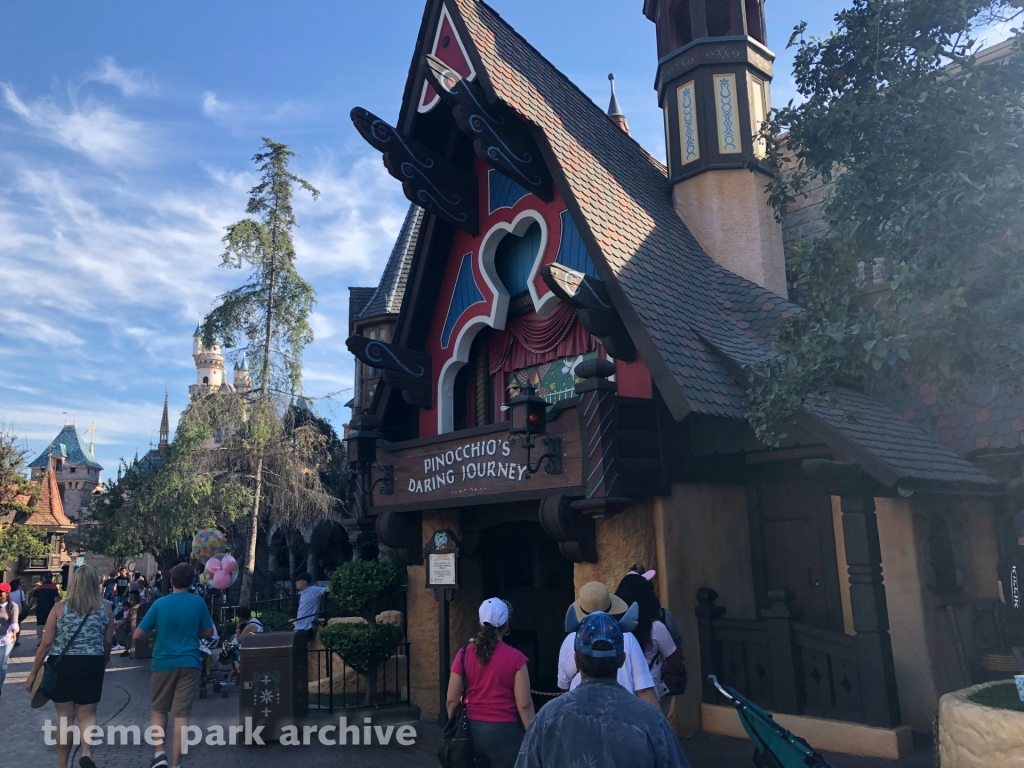 Pinocchio's Daring Journey at Downtown Disney Anaheim