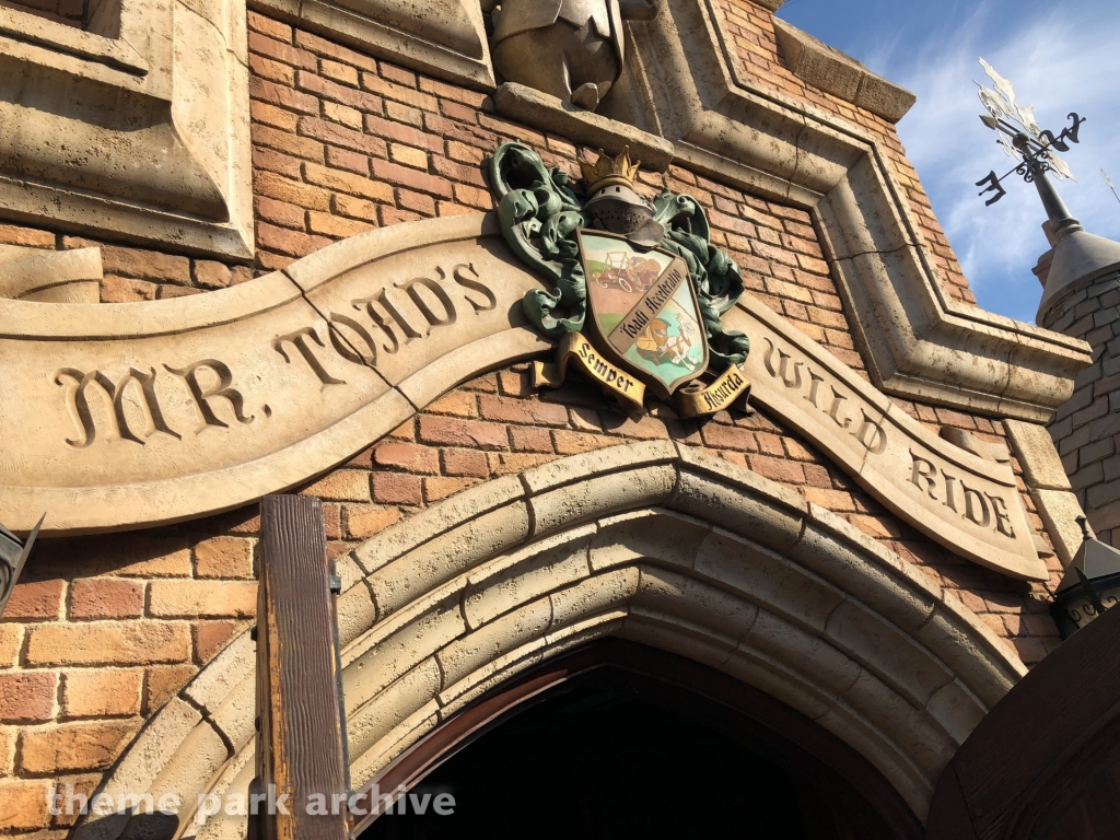 Mr. Toad's Wild Ride at Downtown Disney Anaheim