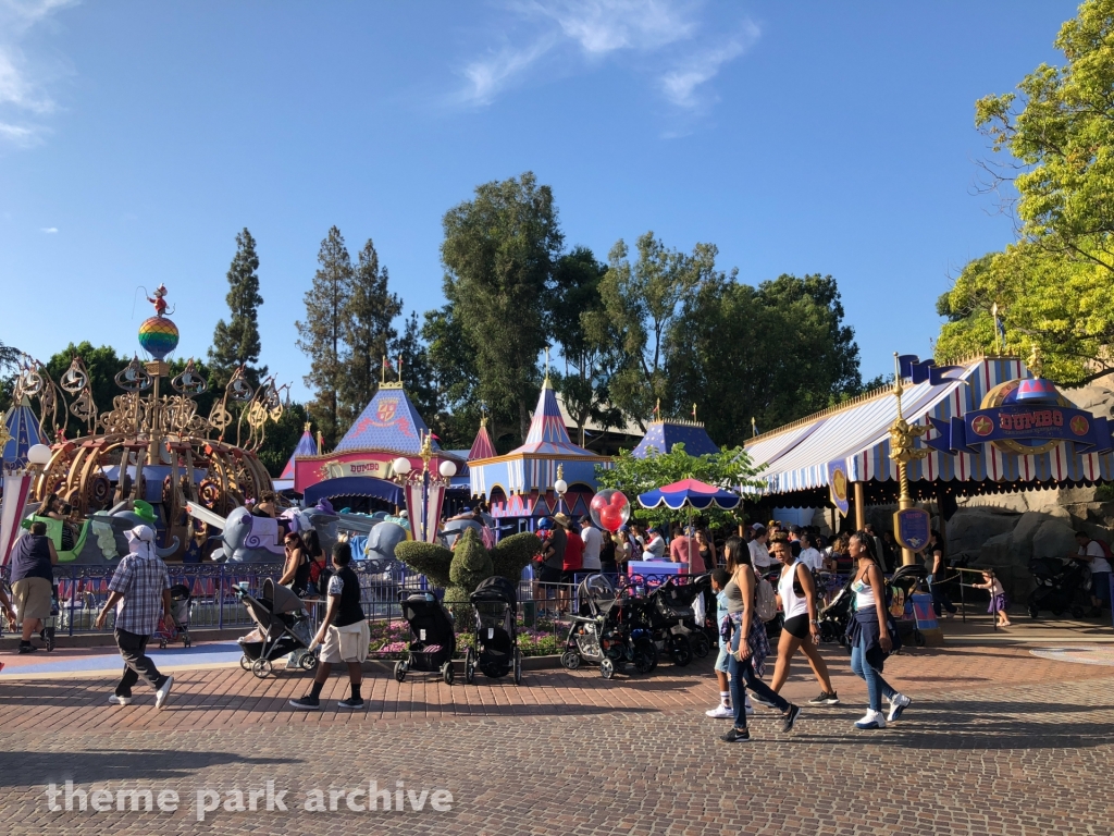 Dumbo the Flying Elephant at Downtown Disney Anaheim