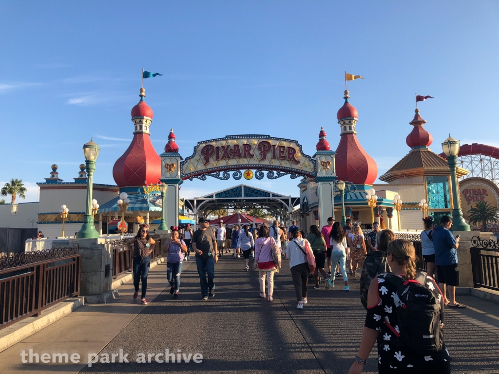 Pixar Pier at Downtown Disney Anaheim