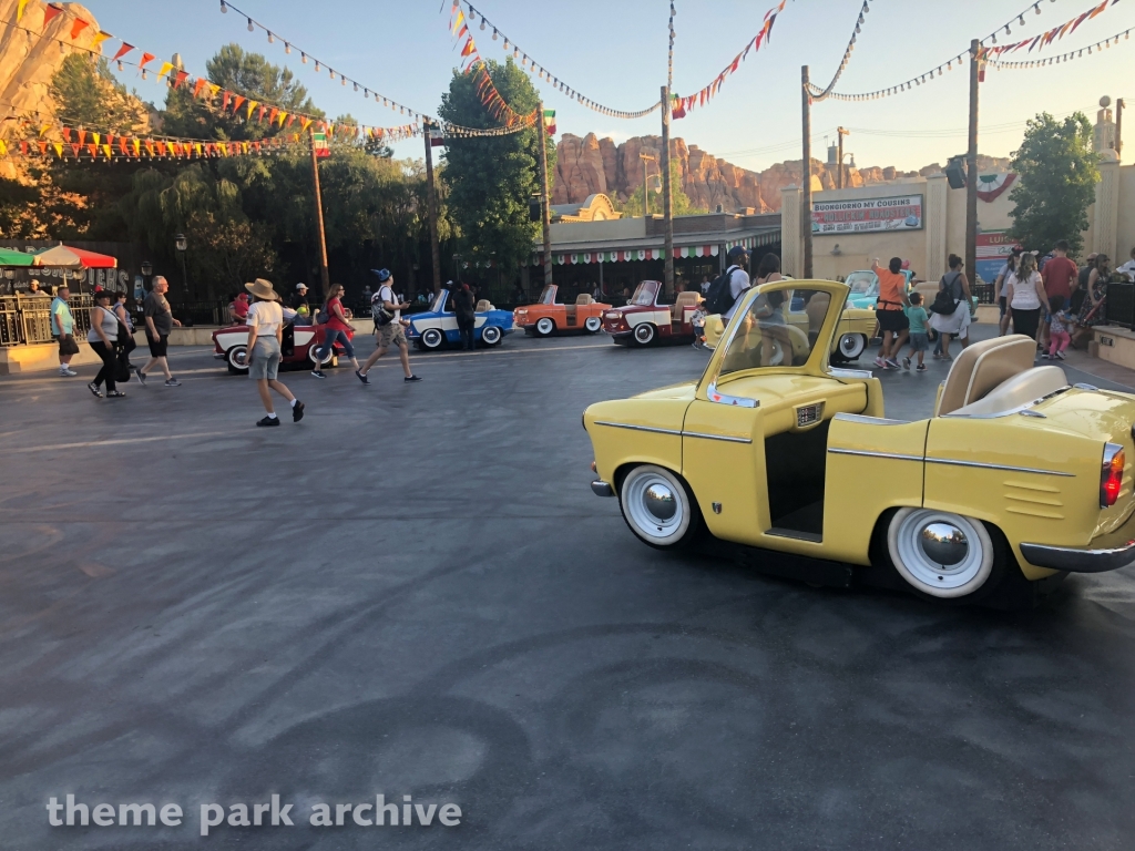 Luigi's Rollicking Roadsters at Downtown Disney Anaheim