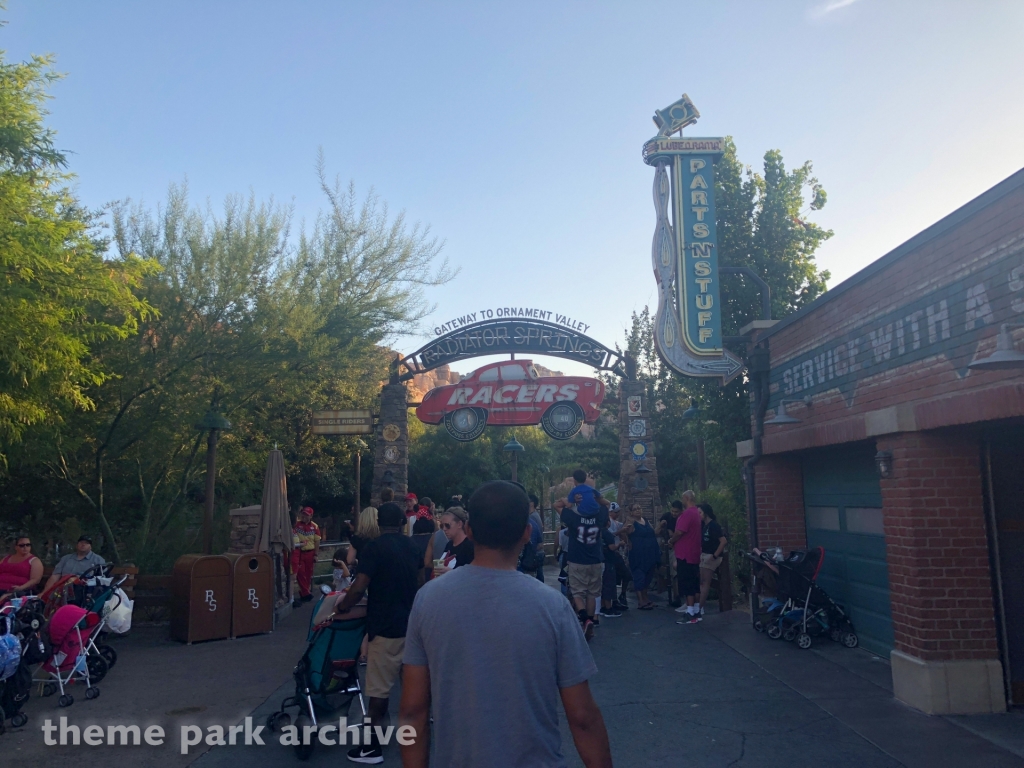 Radiator Springs Racers at Downtown Disney Anaheim