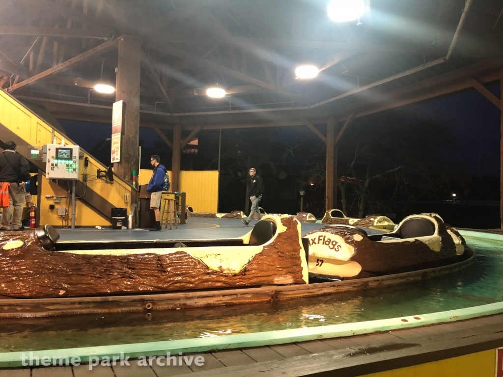 Saw Mill Log Flume at Six Flags Great Adventure