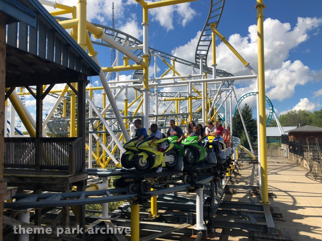 Motocoaster at Six Flags Darien Lake