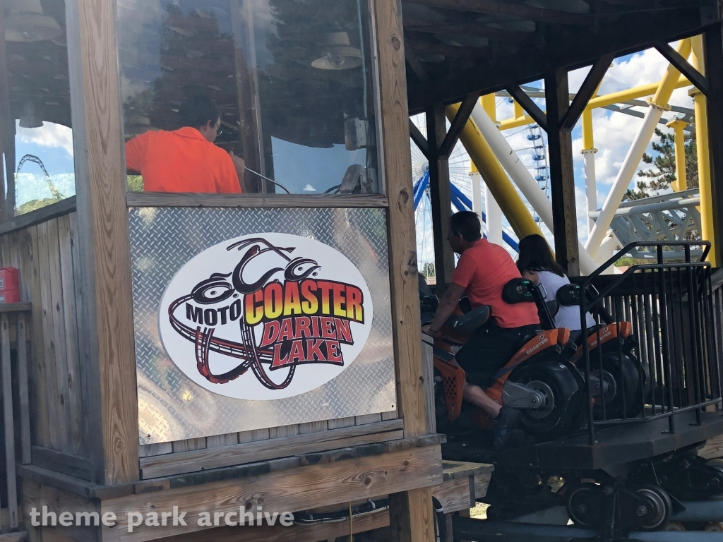 Motocoaster at Six Flags Darien Lake