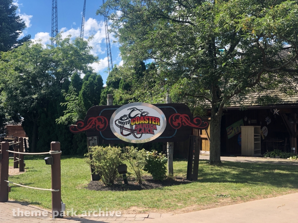 Motocoaster at Six Flags Darien Lake