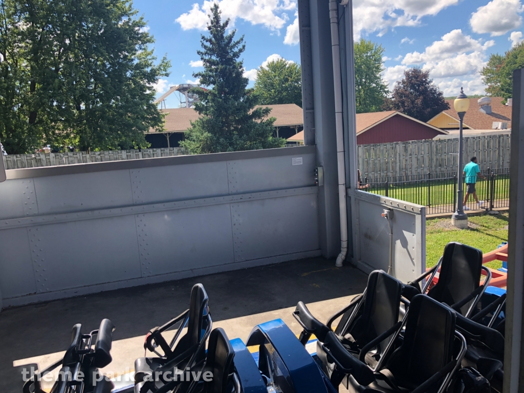 Ride of Steel at Six Flags Darien Lake