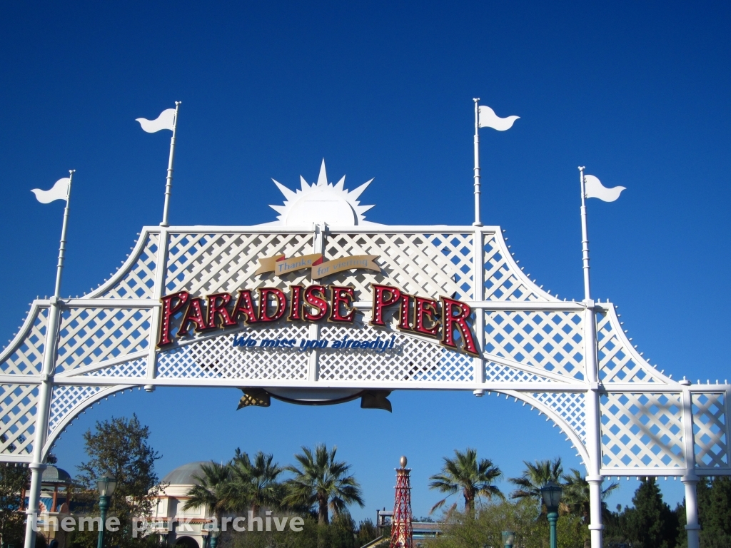 Paradise Pier at Disney California Adventure