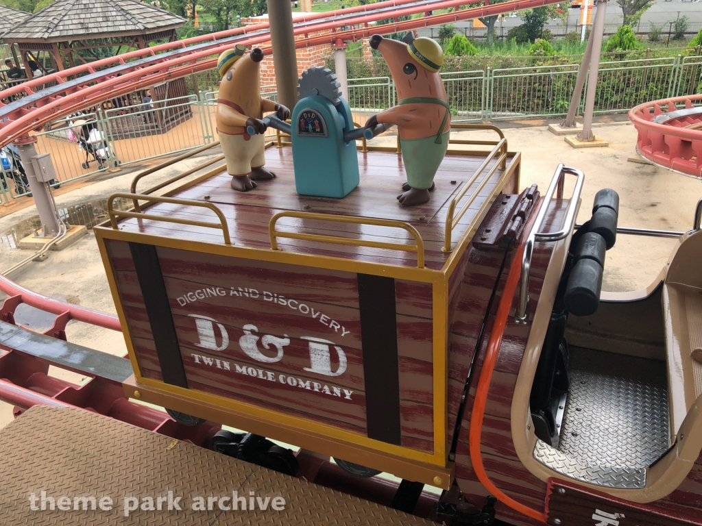 Diggy and Duggy's Torokko Coaster at Tobu Zoo