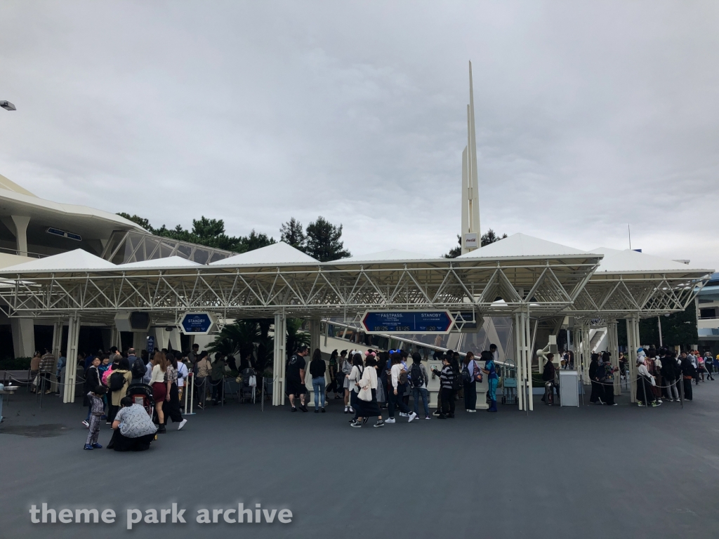 Space Mountain at Tokyo Disneyland