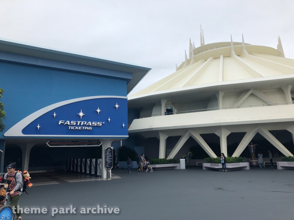 Space Mountain at Tokyo Disneyland