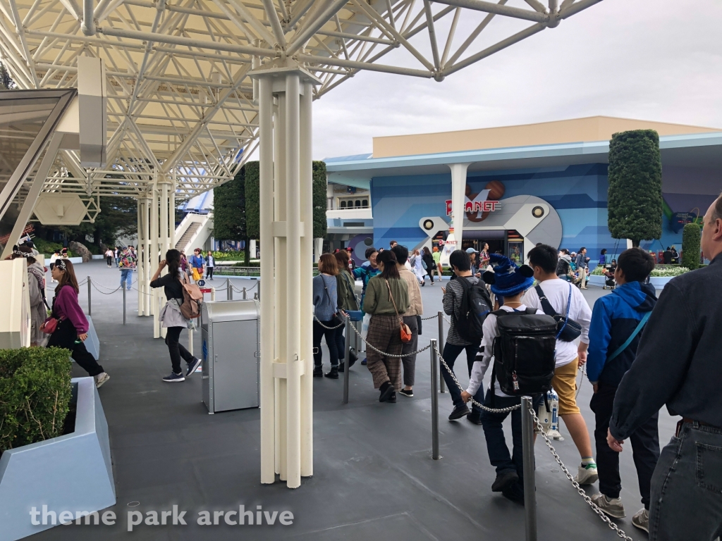 Space Mountain at Tokyo Disneyland