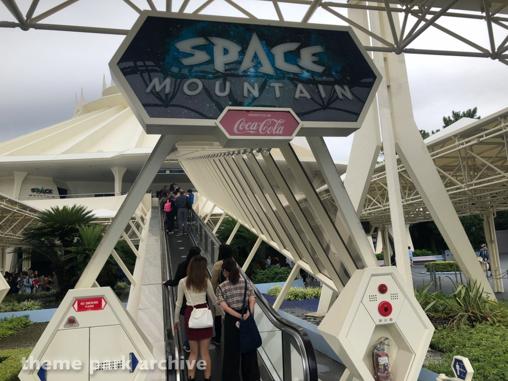 Space Mountain at Tokyo Disneyland