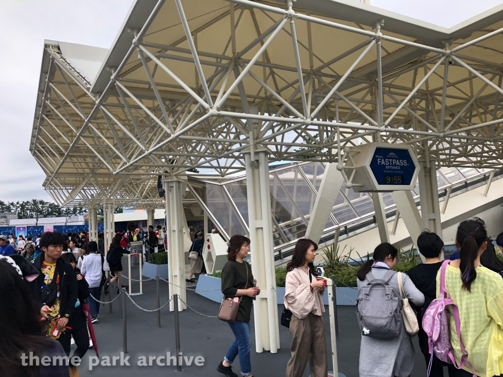 Space Mountain at Tokyo Disneyland