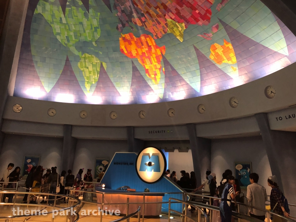 Monsters Inc Ride and Go Seek at Tokyo Disneyland