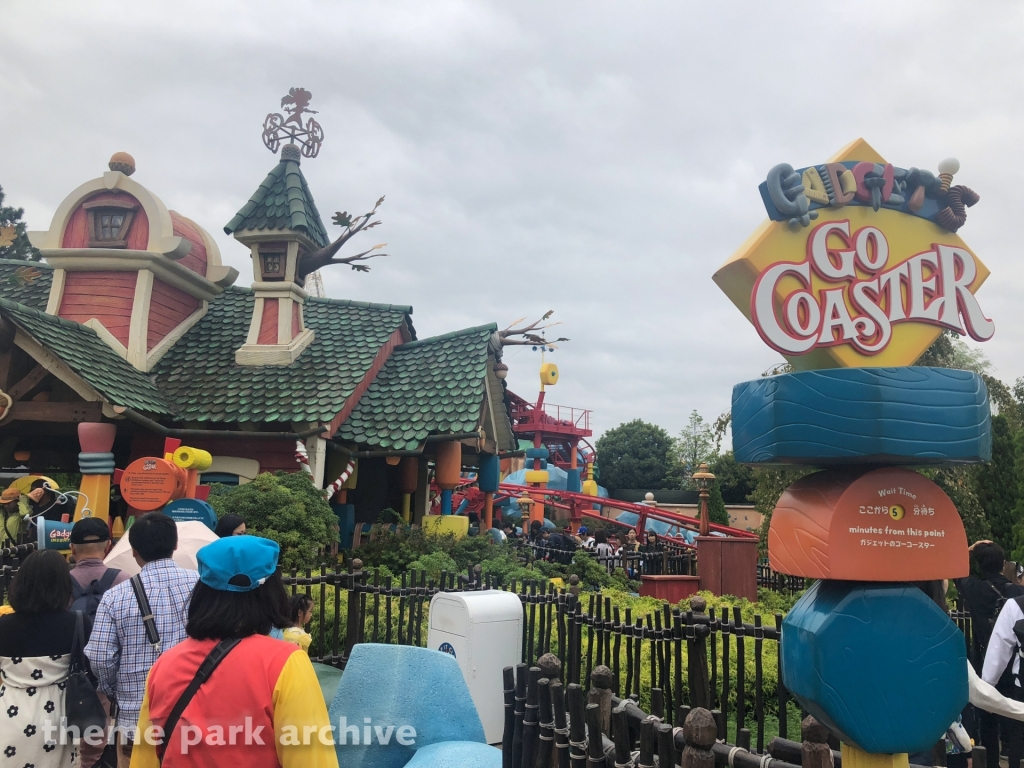 Gadget's Go Coaster at Tokyo Disneyland