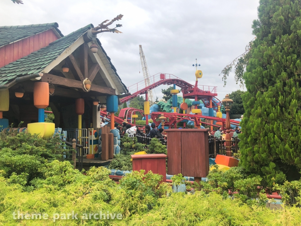 Gadget's Go Coaster at Tokyo Disneyland