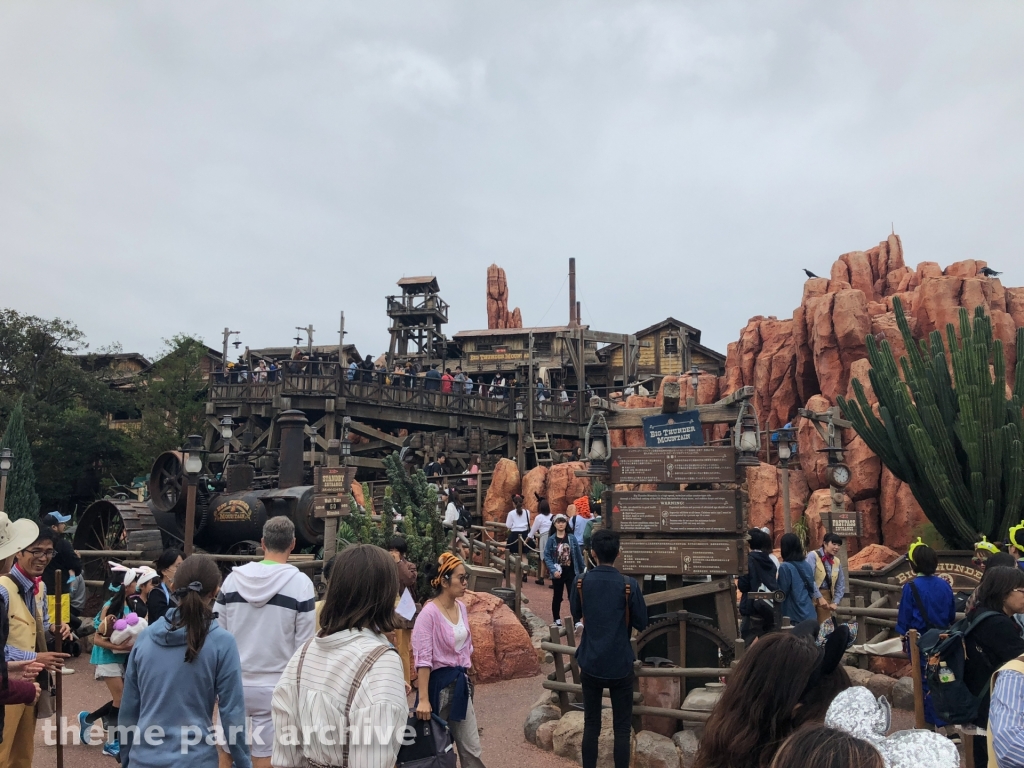 Big Thunder Mountain at Tokyo Disneyland