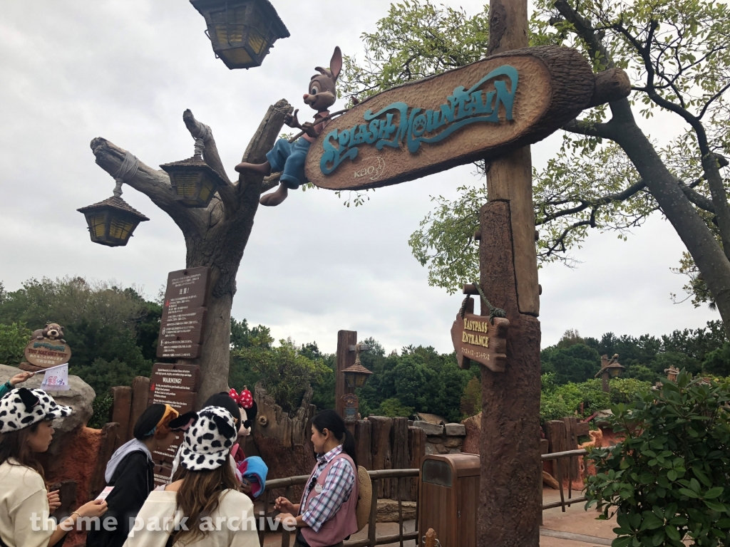 Splash Mountain at Tokyo Disneyland