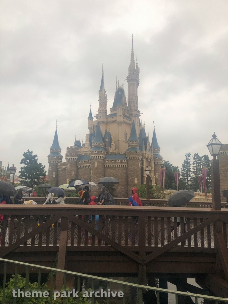 Cinderella Castle at Tokyo Disneyland