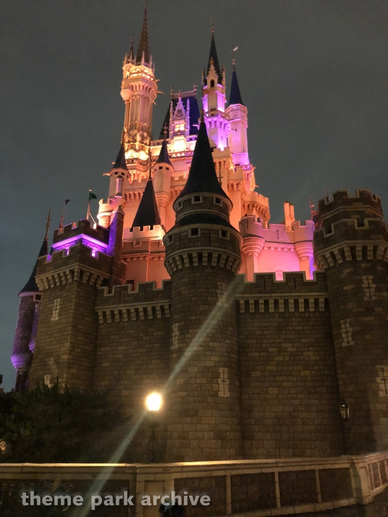 Cinderella Castle at Tokyo Disneyland