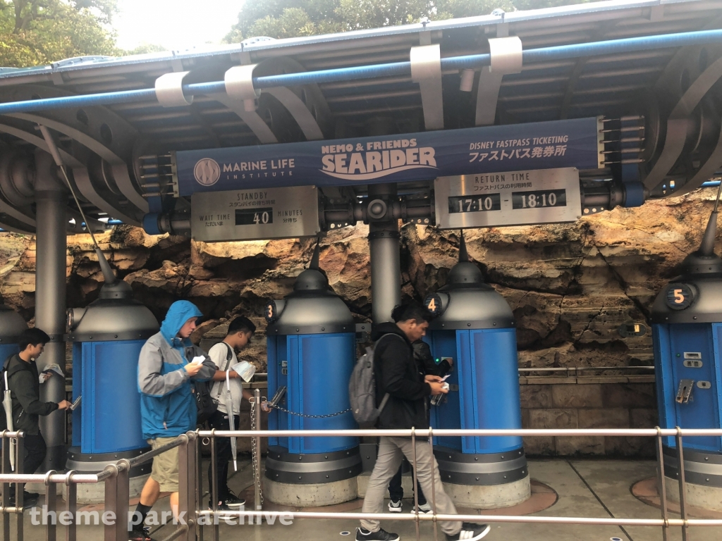 Nemo and Friends SeaRider at Tokyo DisneySea