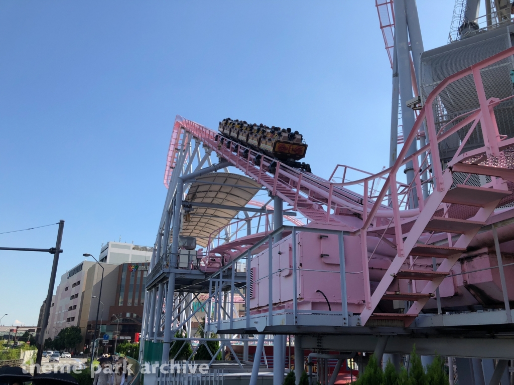 Diving Coaster VANISH at Yokohama Cosmo World