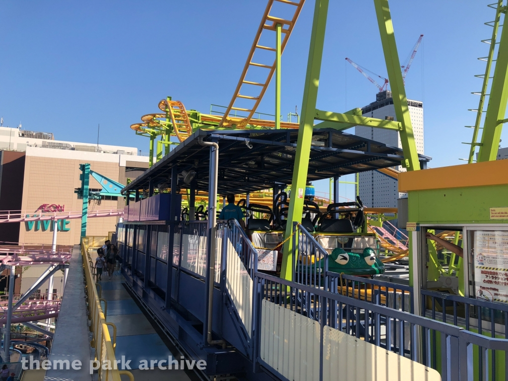 Spinning Coaster at Yokohama Cosmo World