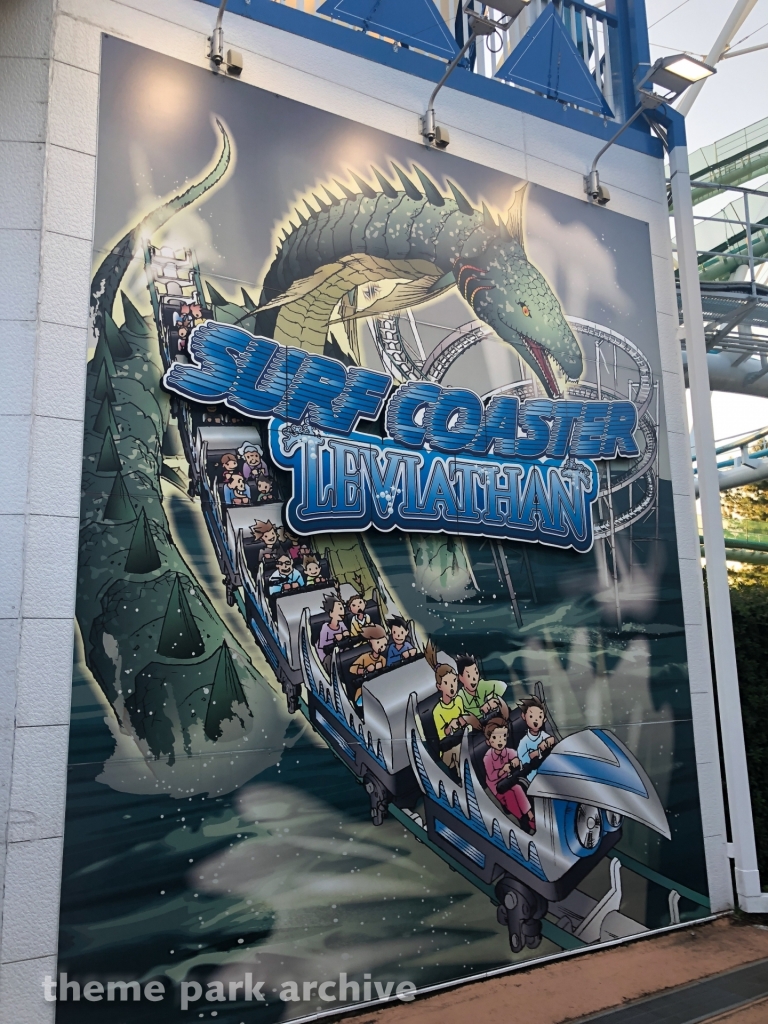 Surf Coaster LEVIATHAN at Yokohama Hakkeijima Sea Paradise