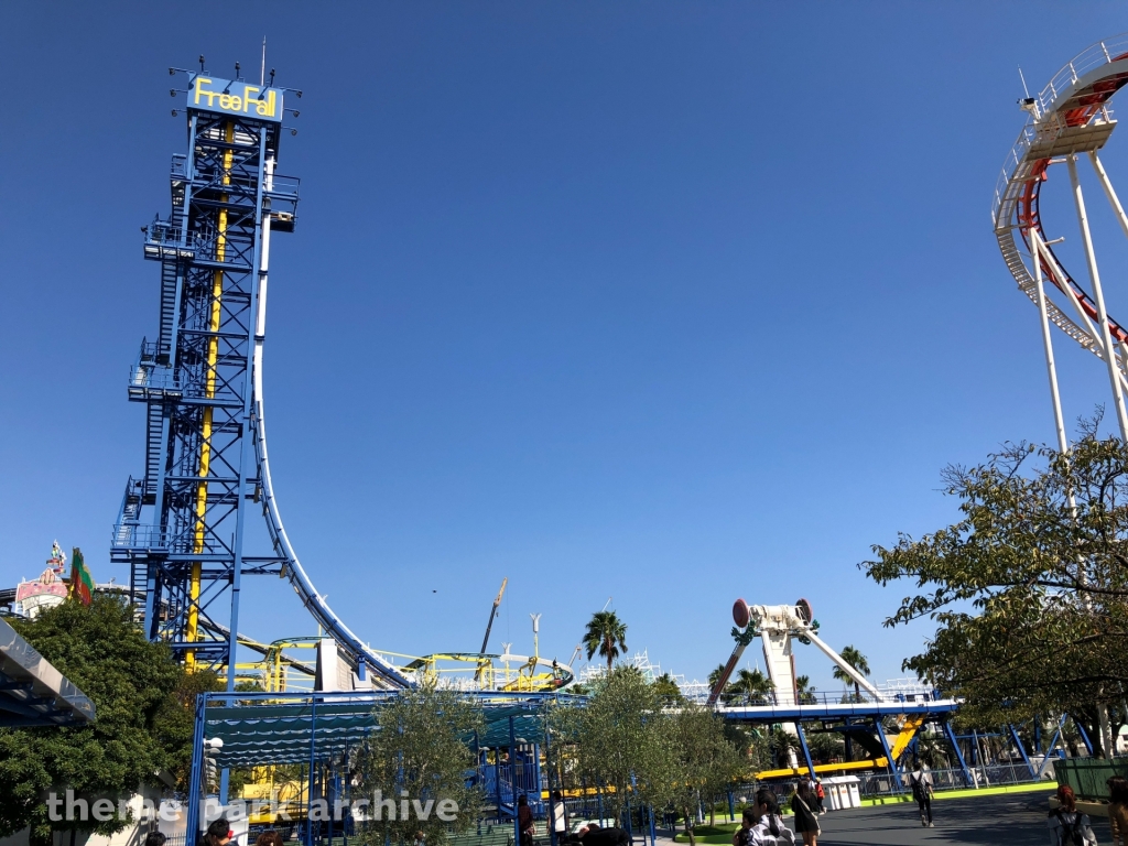 Free Fall at Nagashima Resort