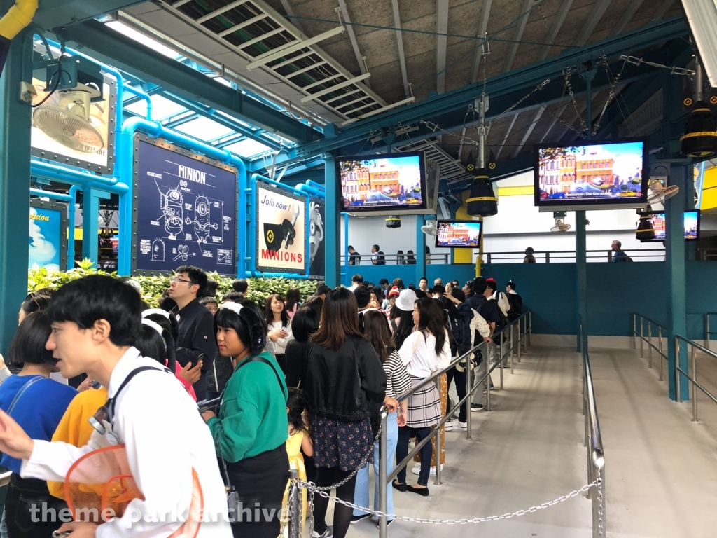 Despicable Me Minion Mayhem at Universal Studios Japan