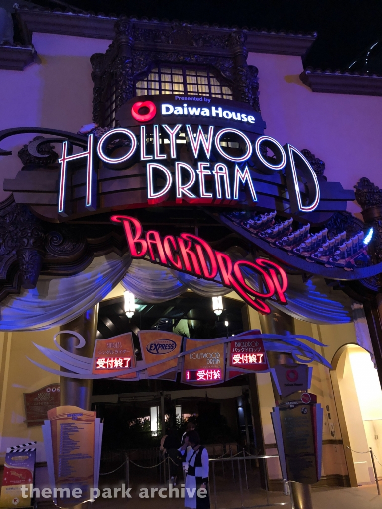 Hollywood Dream The Ride At Universal Studios Japan Theme Park Archive