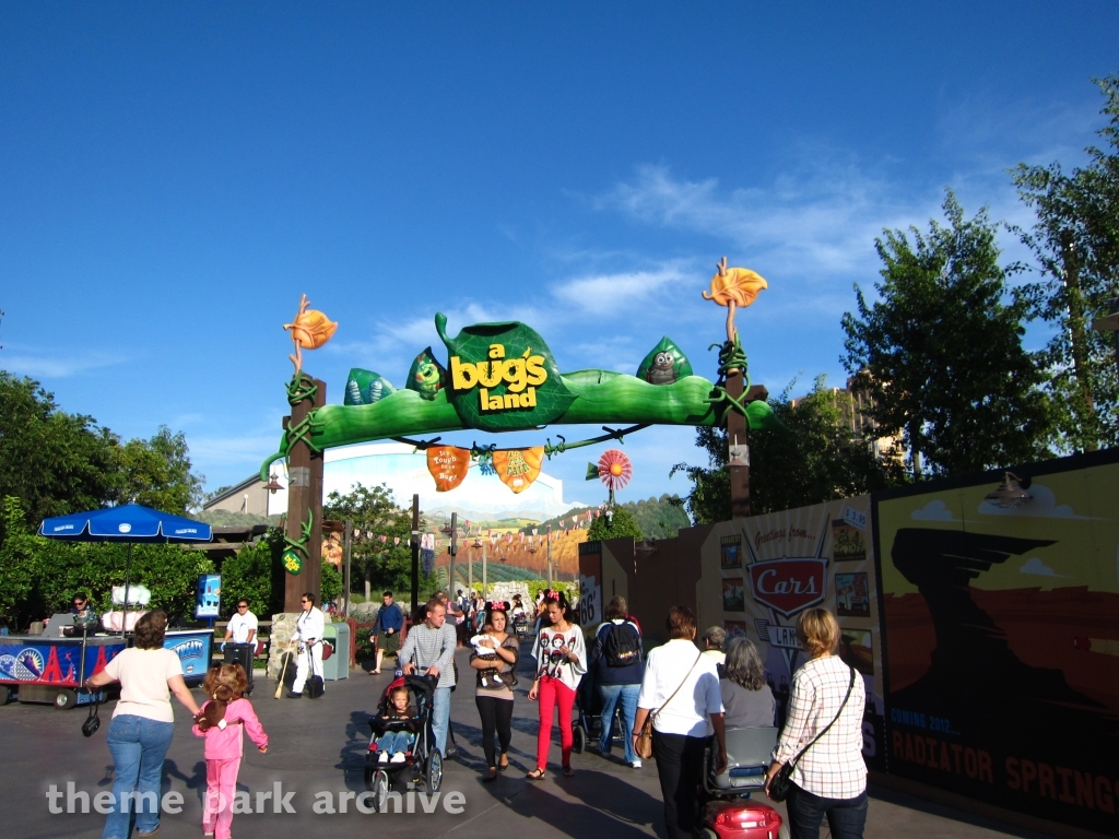 a bugs land at Disney California Adventure