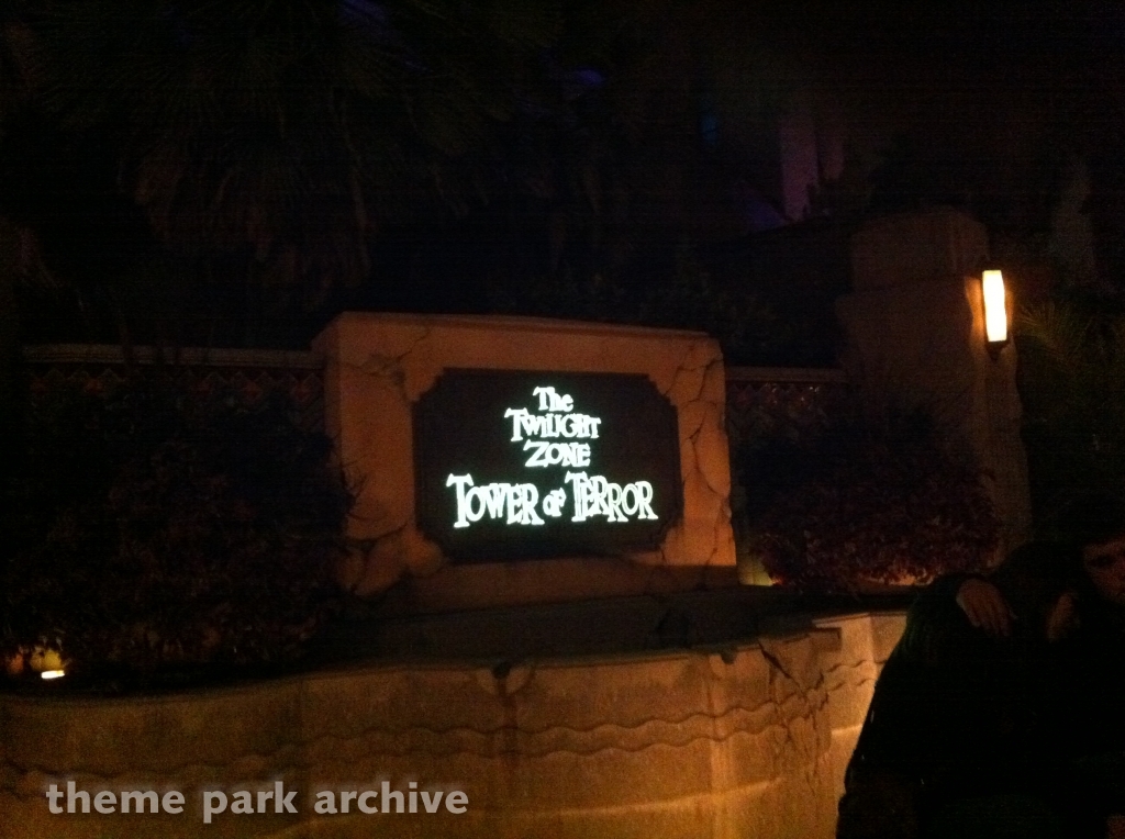 Tower of Terror at Disney California Adventure