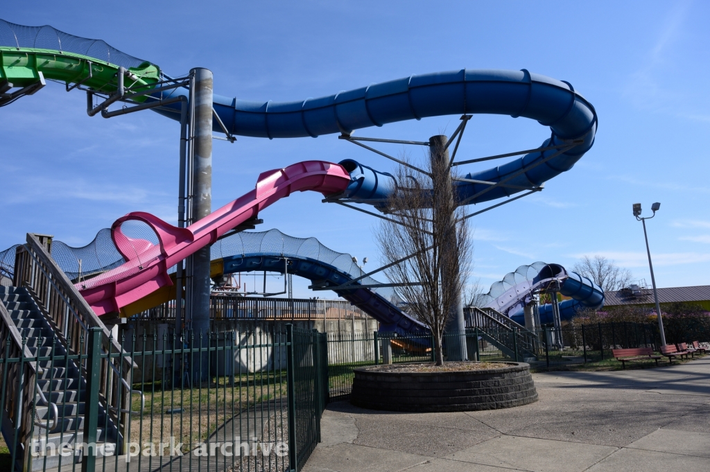 Deluge Water Coaster at Kentucky Kingdom