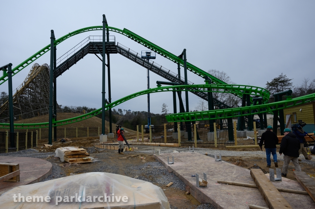 The Dragonflier at Dollywood