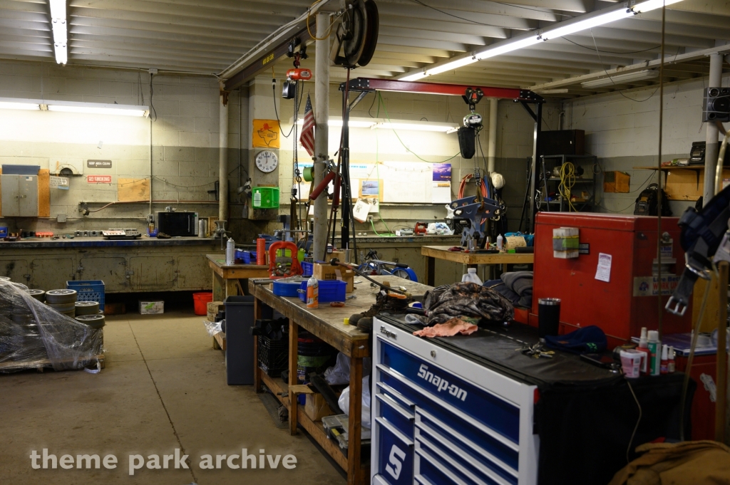 Maintenance Building at Cedar Point