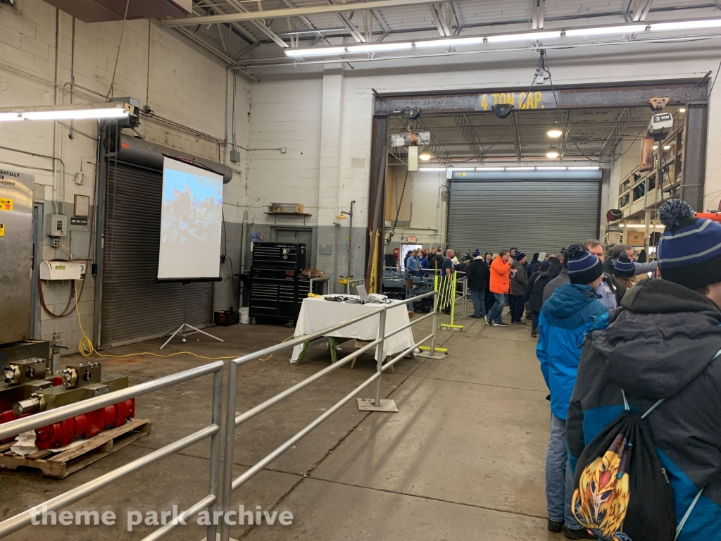 Maintenance Building at Cedar Point