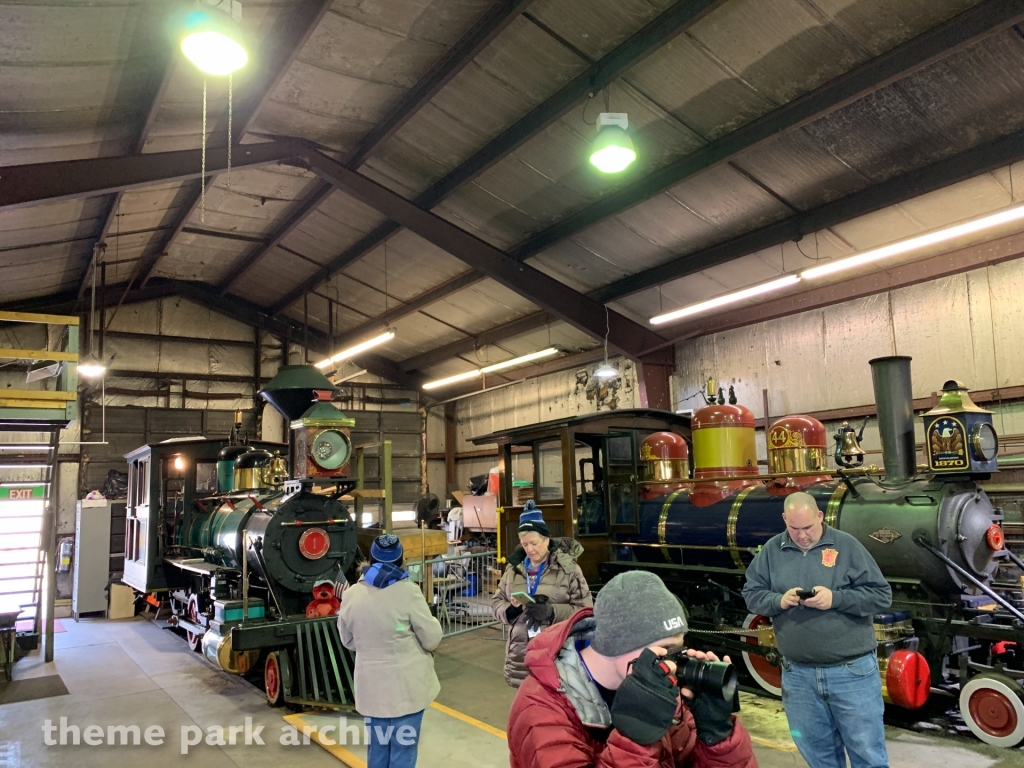 CP & LE Railroad at Cedar Point