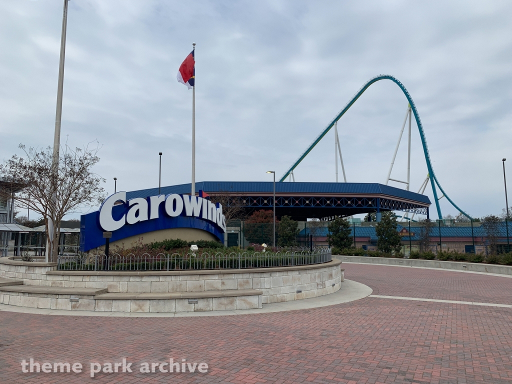 Entrance at Carowinds