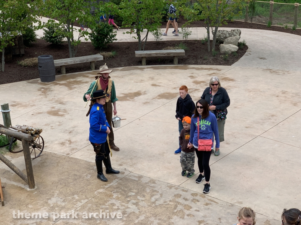 Forbidden Frontier on Adventure Island at Cedar Point