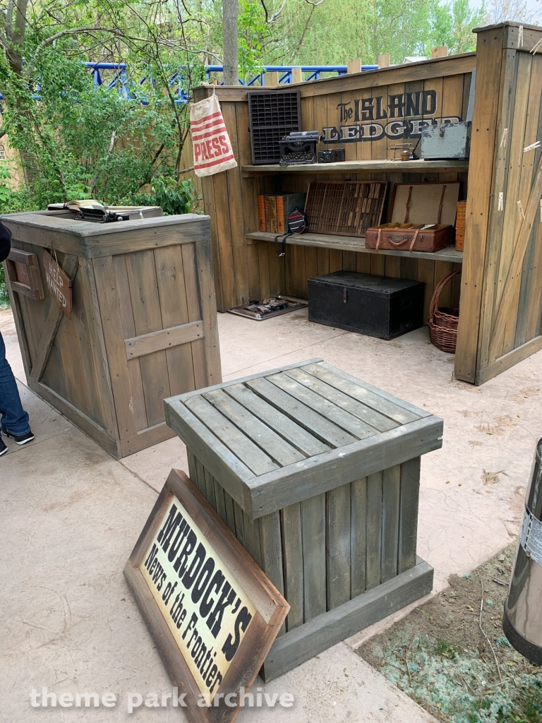 Forbidden Frontier on Adventure Island at Cedar Point