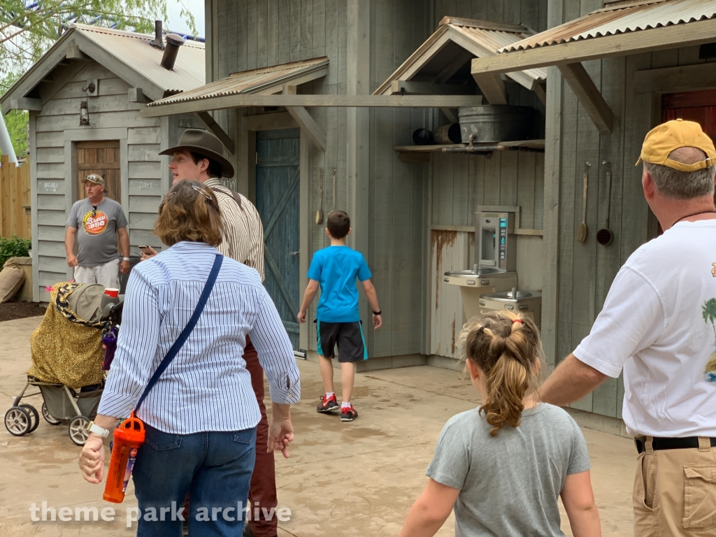 Forbidden Frontier on Adventure Island at Cedar Point