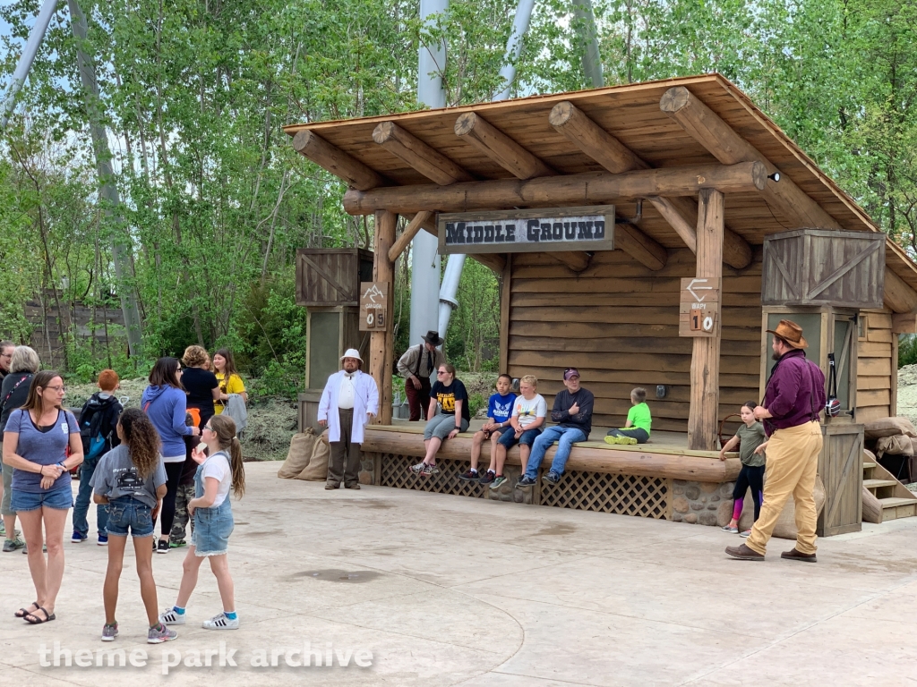 Forbidden Frontier on Adventure Island at Cedar Point