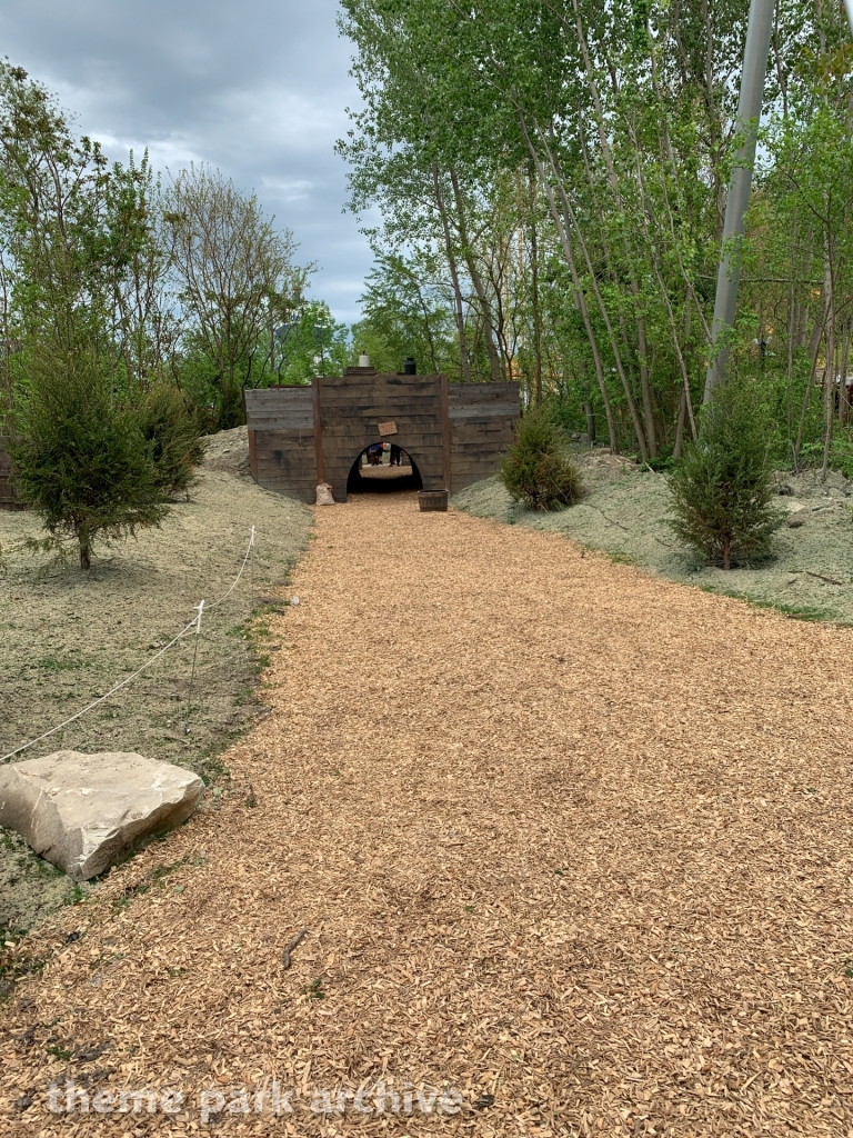 Forbidden Frontier on Adventure Island at Cedar Point