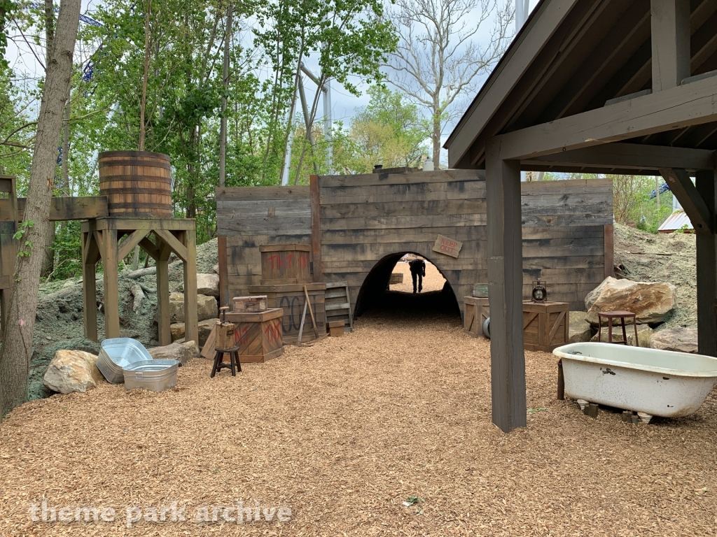 Forbidden Frontier on Adventure Island at Cedar Point