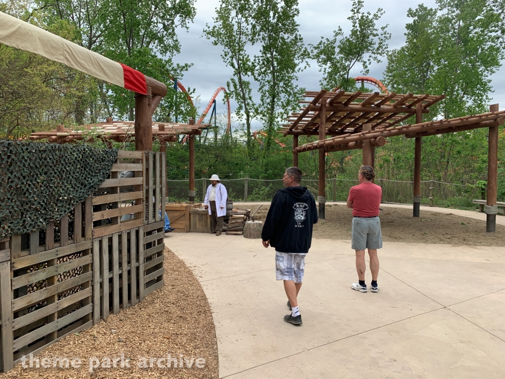 Forbidden Frontier on Adventure Island at Cedar Point