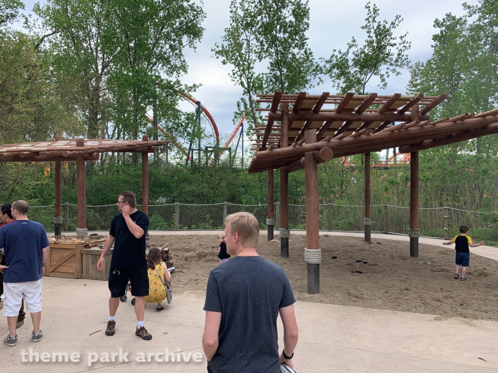 Forbidden Frontier on Adventure Island at Cedar Point