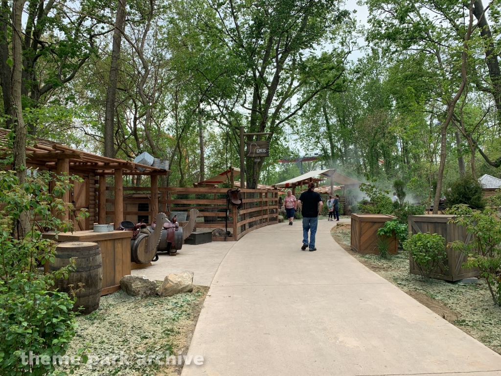 Forbidden Frontier on Adventure Island at Cedar Point