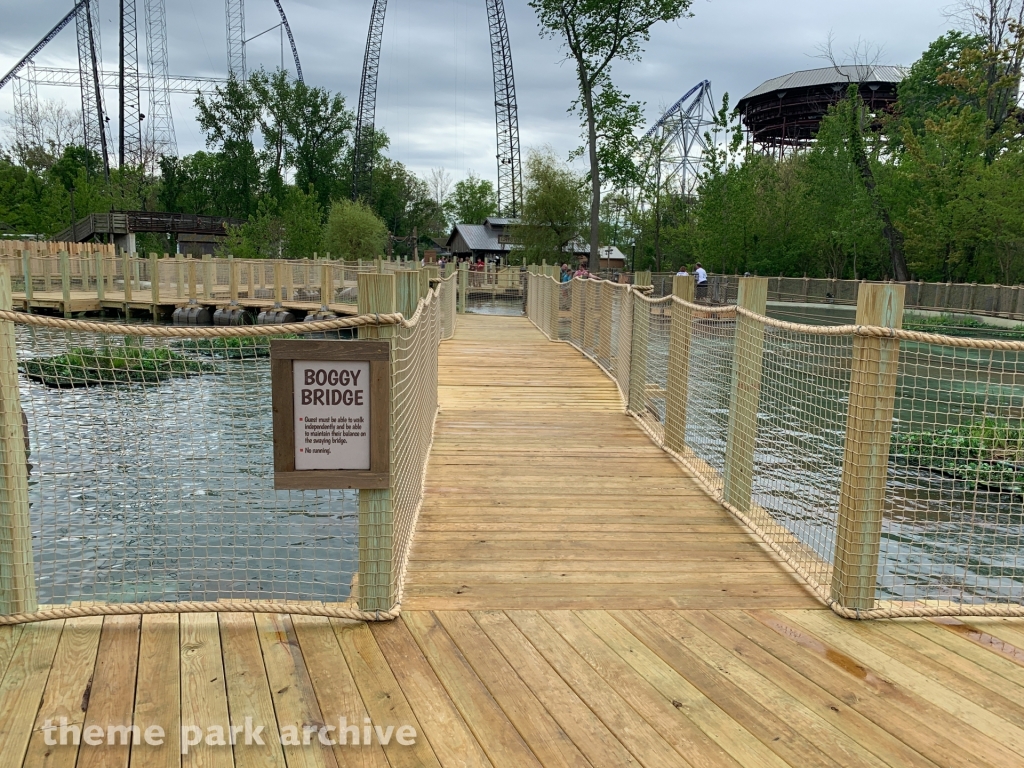 Forbidden Frontier on Adventure Island at Cedar Point